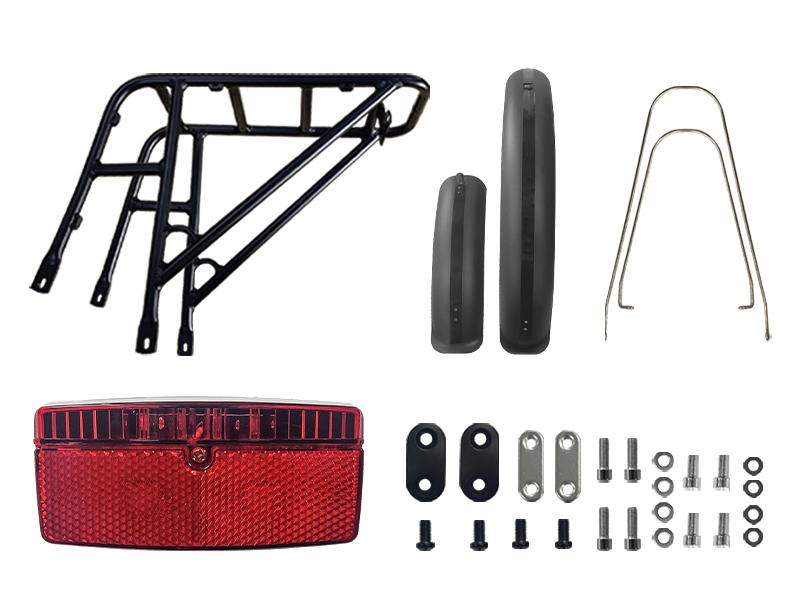 Package Rear Freeskycycle eBike | Cycling Package with Rear Rack | Freesky Electric Bike