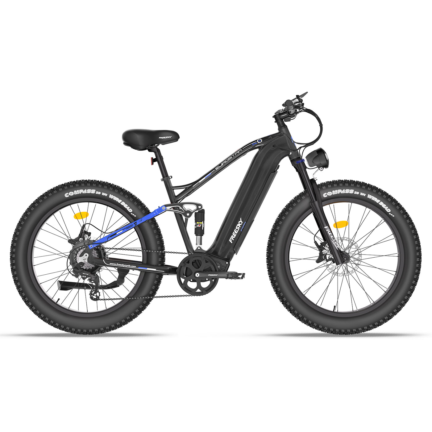 M410-Dual-Suspension-48V-23AH-1000W-Motor-Freesky-electric-dirt-bike
